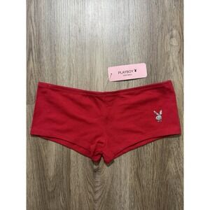 Y2K Vintage Playboy Bunny‎ Head Panties Underwear Size M